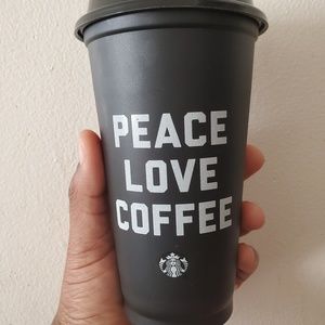 Black Starbucks Reusable Cup